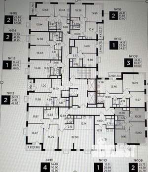 2-к квартира, вторичка, 51м2, 12/25 этаж