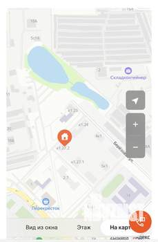 1-к квартира, вторичка, 33м2, 20/22 этаж