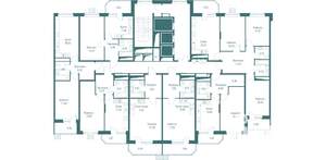 3-к квартира, вторичка, 91м2, 7/24 этаж