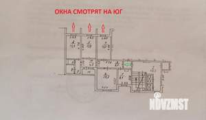 4-к квартира, вторичка, 86м2, 2/14 этаж