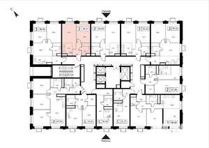 2-к квартира, вторичка, 34м2, 2/17 этаж