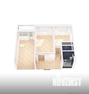 2-к квартира, вторичка, 55м2, 13/25 этаж