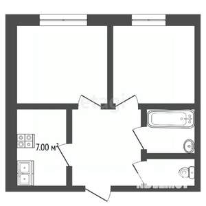2-к квартира, вторичка, 37м2, 16/17 этаж