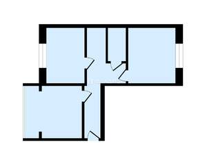 2-к квартира, вторичка, 56м2, 12/22 этаж