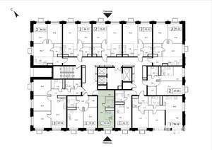 Студия квартира, вторичка, 23м2, 8/17 этаж