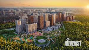 3-к квартира, строящийся дом, 67м2, 4/17 этаж