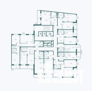 1-к квартира, строящийся дом, 37м2, 10/24 этаж