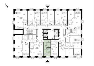 Студия квартира, вторичка, 23м2, 13/17 этаж