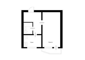 1-к квартира, вторичка, 38м2, 16/17 этаж
