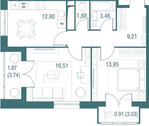 Фото квартиры на продажу (1)