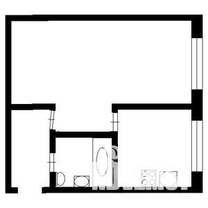 1-к квартира, вторичка, 35м2, 1/9 этаж