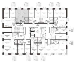 1-к квартира, вторичка, 34м2, 3/17 этаж