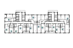 1-к квартира, вторичка, 39м2, 3/25 этаж