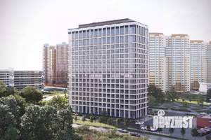 Студия квартира, строящийся дом, 24м2, 10/16 этаж