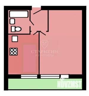 1-к квартира, вторичка, 35м2, 7/10 этаж