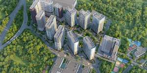 3-к квартира, строящийся дом, 65м2, 7/24 этаж