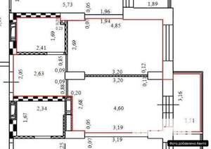 1-к квартира, вторичка, 36м2, 12/24 этаж