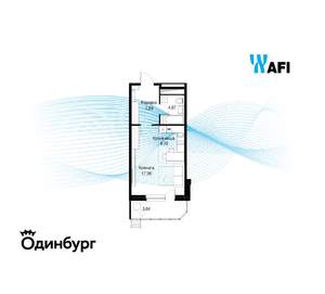 Студия квартира, вторичка, 39м2, 14/24 этаж