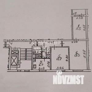 3-к квартира, вторичка, 64м2, 2/12 этаж