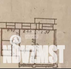 2-к квартира, вторичка, 40м2, 6/9 этаж