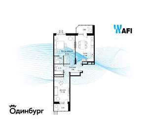 2-к квартира, вторичка, 83м2, 2/20 этаж