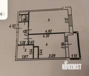 1-к квартира, вторичка, 34м2, 16/25 этаж