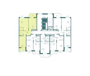 2-к квартира, вторичка, 84м2, 14/24 этаж