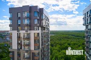 2-к квартира, строящийся дом, 54м2, 23/24 этаж