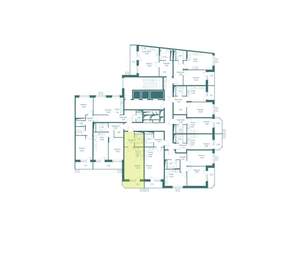 Студия квартира, вторичка, 37м2, 5/24 этаж