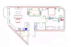 3-к квартира, вторичка, 83м2, 11/22 этаж