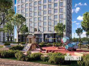 1-к квартира, строящийся дом, 44м2, 7/17 этаж