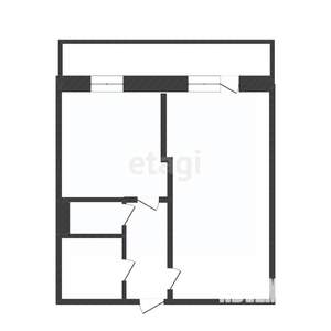 1-к квартира, вторичка, 33м2, 2/15 этаж