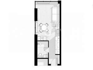 Студия квартира, строящийся дом, 24м2, 2/16 этаж