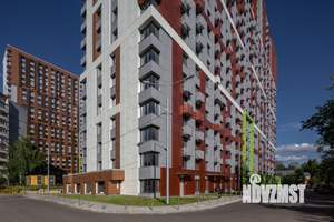 1-к квартира, строящийся дом, 44м2, 2/25 этаж