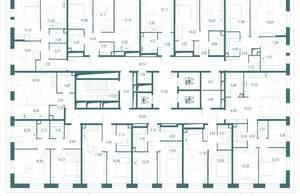 3-к квартира, вторичка, 52м2, 2/24 этаж