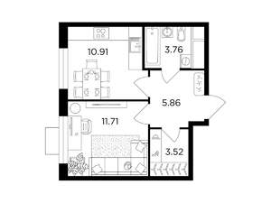 Фото квартиры на продажу (1)