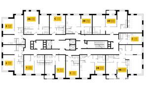 Студия квартира, вторичка, 24м2, 16/25 этаж