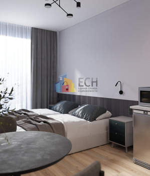 Студия квартира, вторичка, 24м2, 2/16 этаж