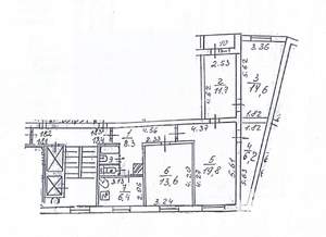 4-к квартира, вторичка, 86м2, 10/12 этаж