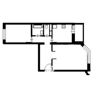 2-к квартира, вторичка, 59м2, 2/17 этаж