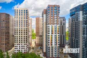 1-к квартира, строящийся дом, 36м2, 20/24 этаж