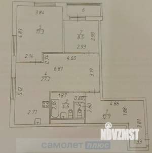 3-к квартира, вторичка, 71м2, 18/22 этаж