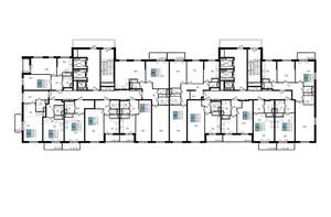 1-к квартира, вторичка, 38м2, 12/25 этаж