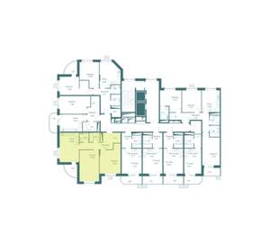 2-к квартира, вторичка, 82м2, 9/16 этаж