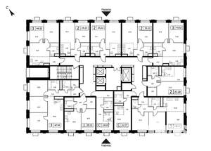 2-к квартира, вторичка, 35м2, 6/17 этаж