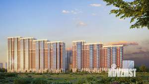 1-к квартира, строящийся дом, 40м2, 9/19 этаж