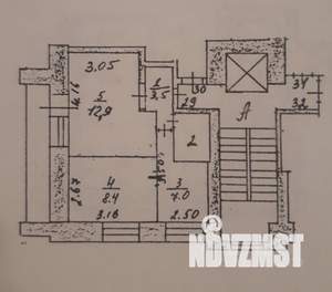 2-к квартира, вторичка, 35м2, 8/9 этаж