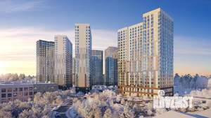 1-к квартира, вторичка, 34м2, 22/23 этаж