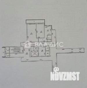2-к квартира, вторичка, 56м2, 8/16 этаж