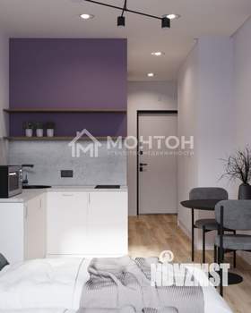 Студия квартира, строящийся дом, 23м2, 13/16 этаж